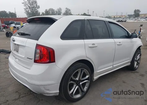 2013 Ford Edge Sport from USA, damaged, VIN 2FMDK3AK2DBB83026